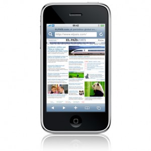 iPhone navegador web